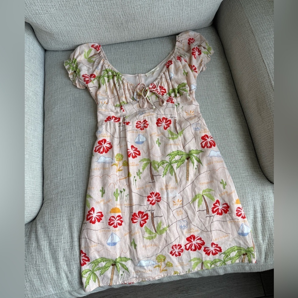 Floral Print mini dress